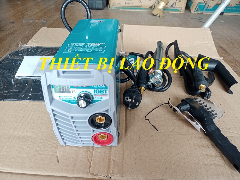 Máy hàn điện tử Total TW21606 - 1 pha, 10-160A, 5kg
