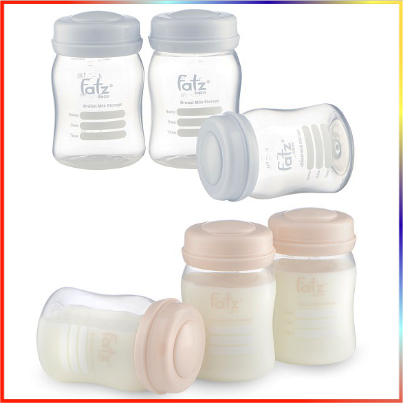 [FREESHIP] Bộ 3 bình trữ sữa mẹ Fatz Baby 150ml FB0120N Mama Baby VN