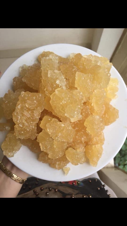 Đường phèn vàng Quảng Ngãi đóng đinh hình dạng tinh thể Thạch Anh combo 5 kg.