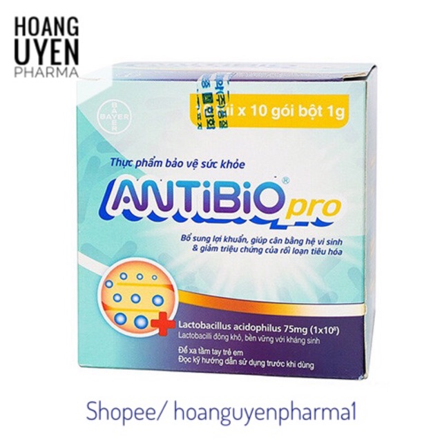Combo 10 gói men vi sinh Antibio Pro - Bayer