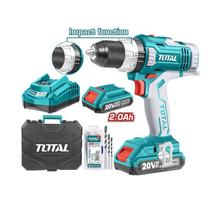 Máy khoan búa dùng pin lithium 20v tidli2003