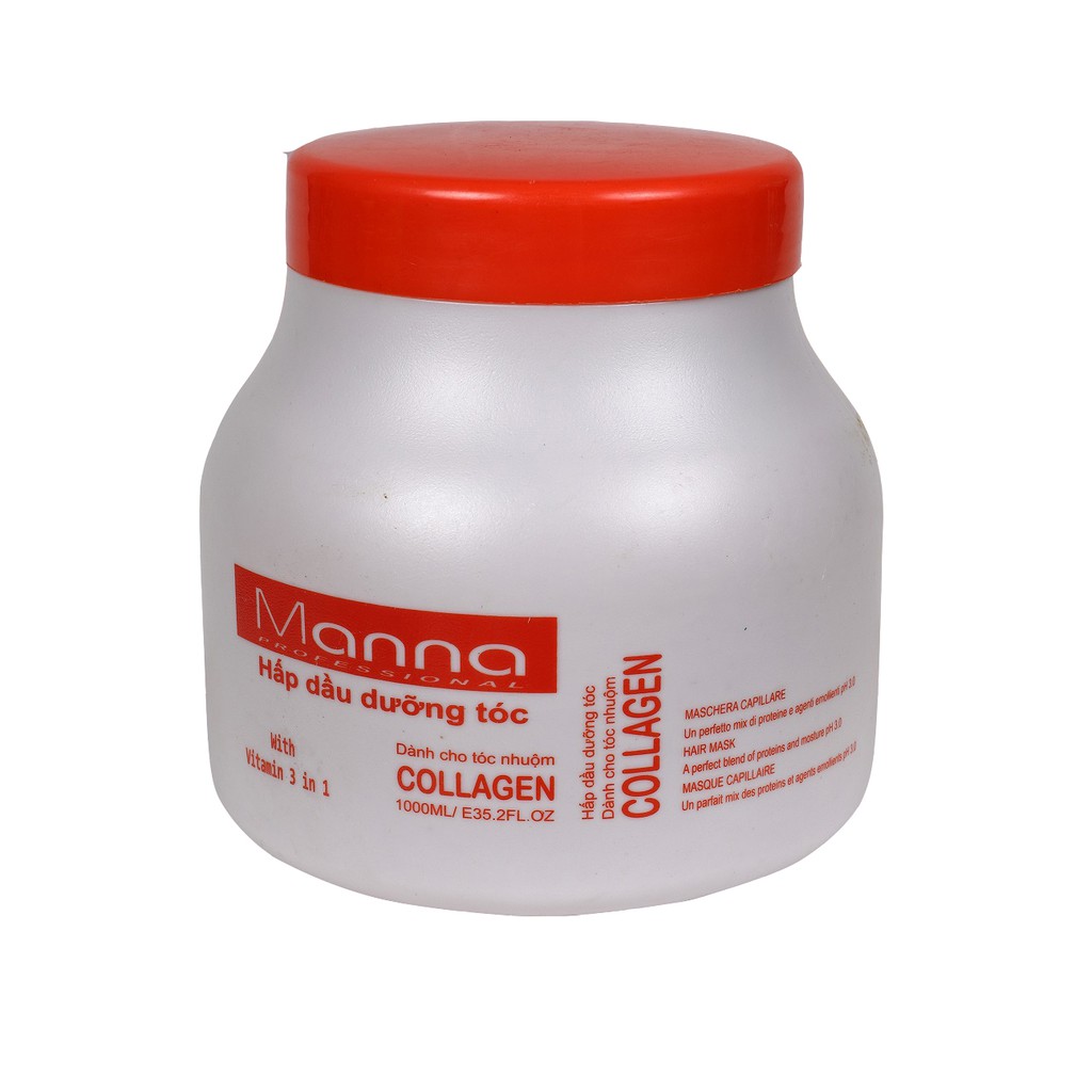 Hấp dầu Manna dành cho tóc nhuộm 1000ml