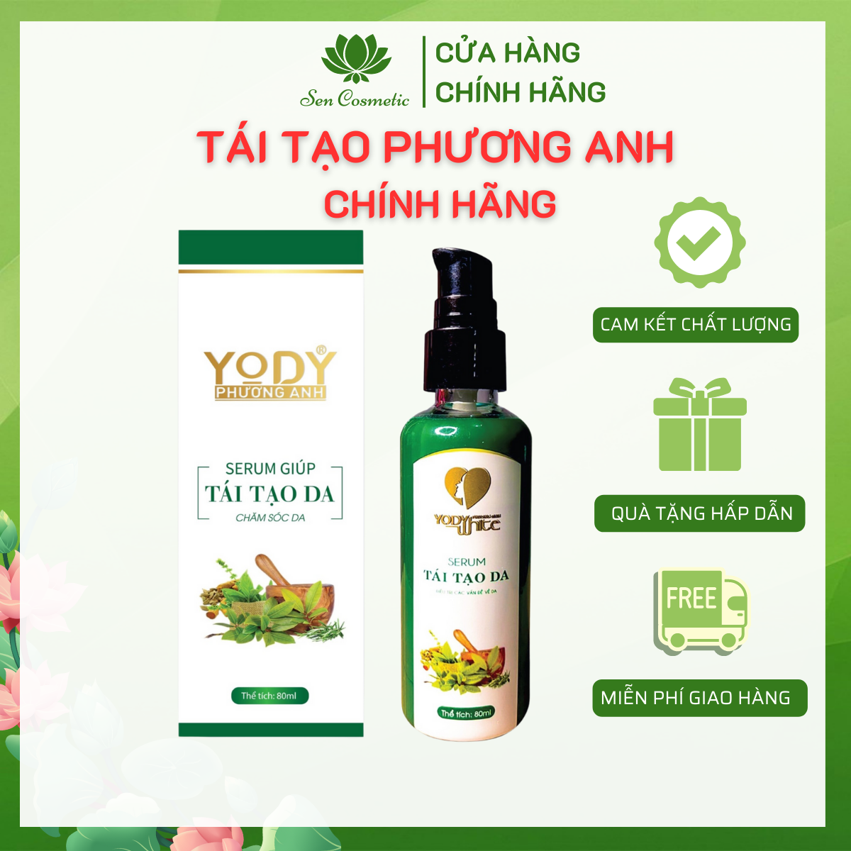 Serum tái tạo Phương Anh 80ml