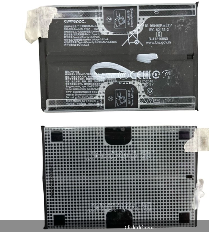 Pin Oppo BLPD67 (100% Zin hãng) ĐP