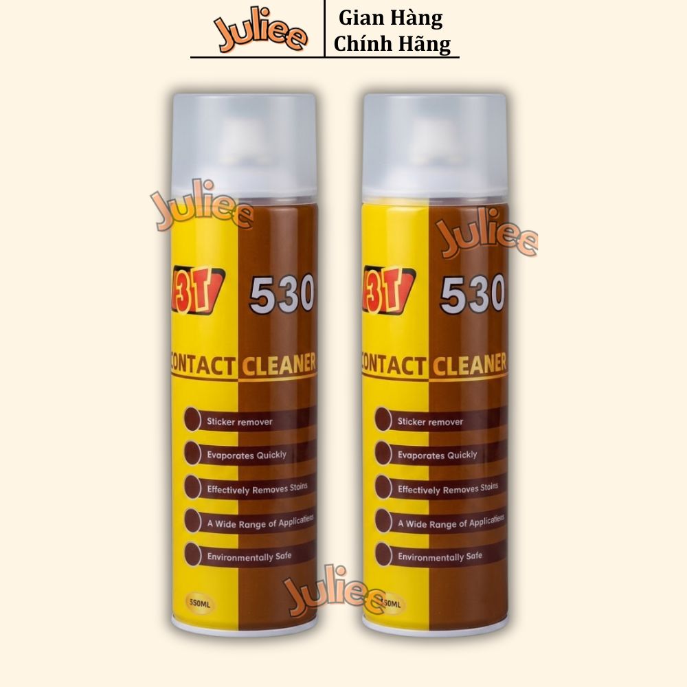 Chai Xịt Vệ Sinh Bo Mạch Điện Tử 3T 550ML - Chai Xịt Tẩy Rửa Bo Mạch, Điểm Tiếp Xúc Điện Tử Vệ Sinh Tivi, Máy Tính, Máy Ảnh, Vệ Sinh Giắc Cắm Điện