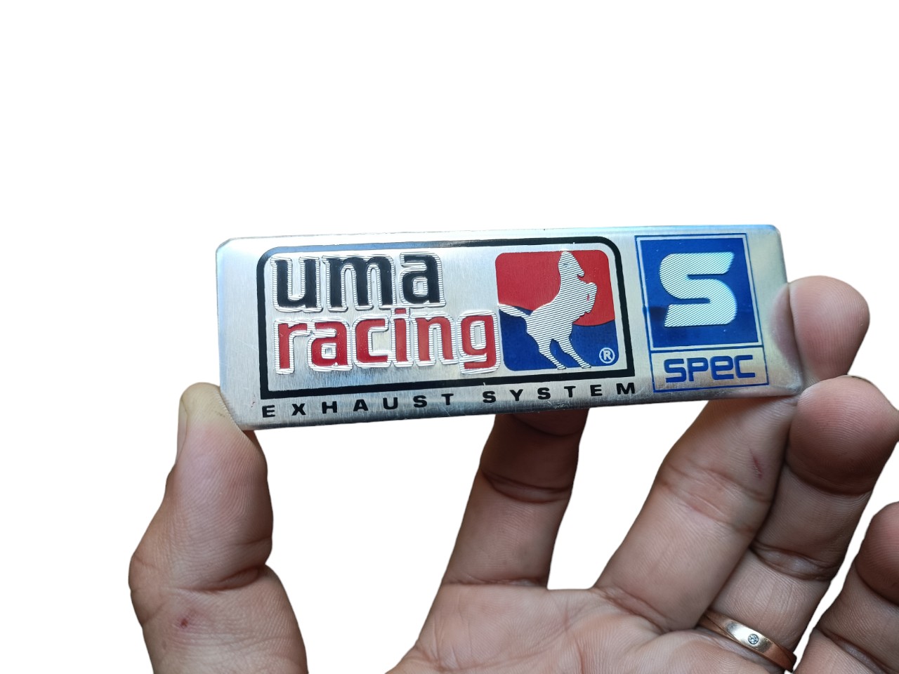 Tem nhôm Uma racing 3x10cm