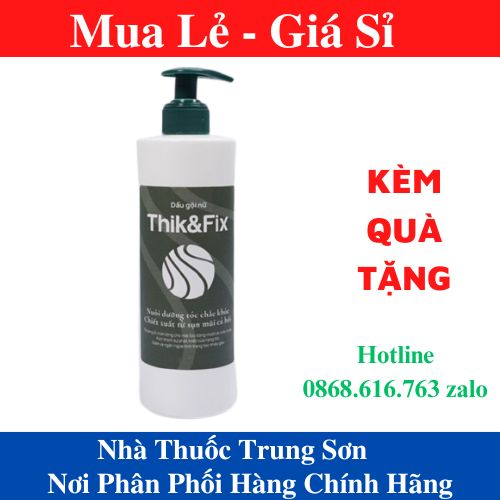 [CHÍNH HÃNG - HOÀN TIỀN]Dầu Gội Nữ Thik & Fix - Mọc Tóc Phong Cách Nhật Bản - Dầu Gội Nữ THIK&FIX - 