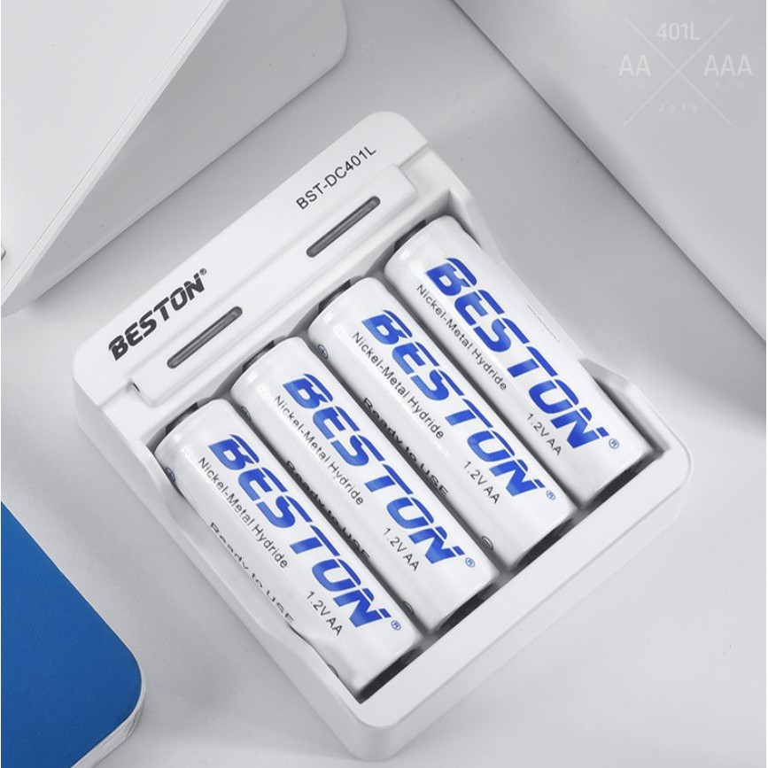 Pin sạc aaa beston , pin đũa sạc dung lượng 1100mah, 600mah, 800mah, 1300mah - pin 1.2v