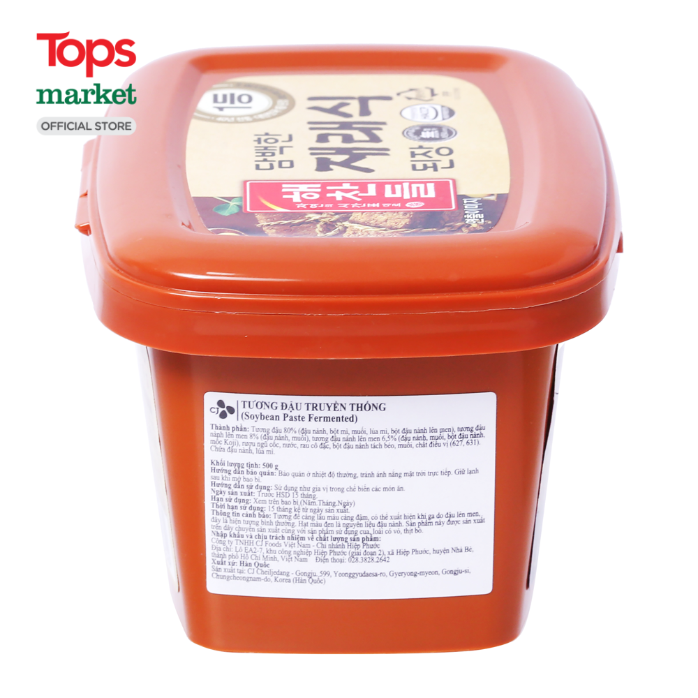 Tương Đậu Truyền Thống CJ 500G