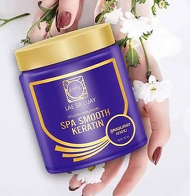 Ủ tóc collagen lae sa luay thái lan 250ml màu tím
