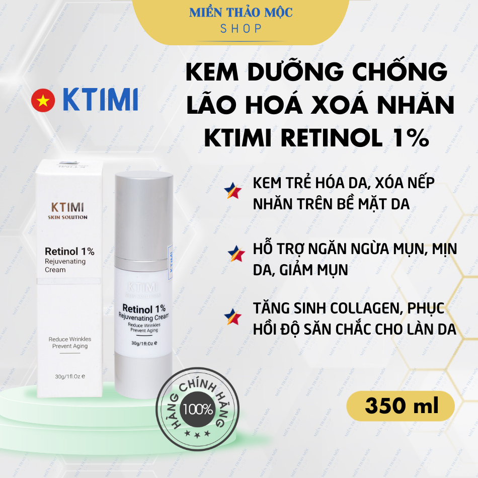 Kem dưỡng trẻ hoá da Retinol-A KTIMI
