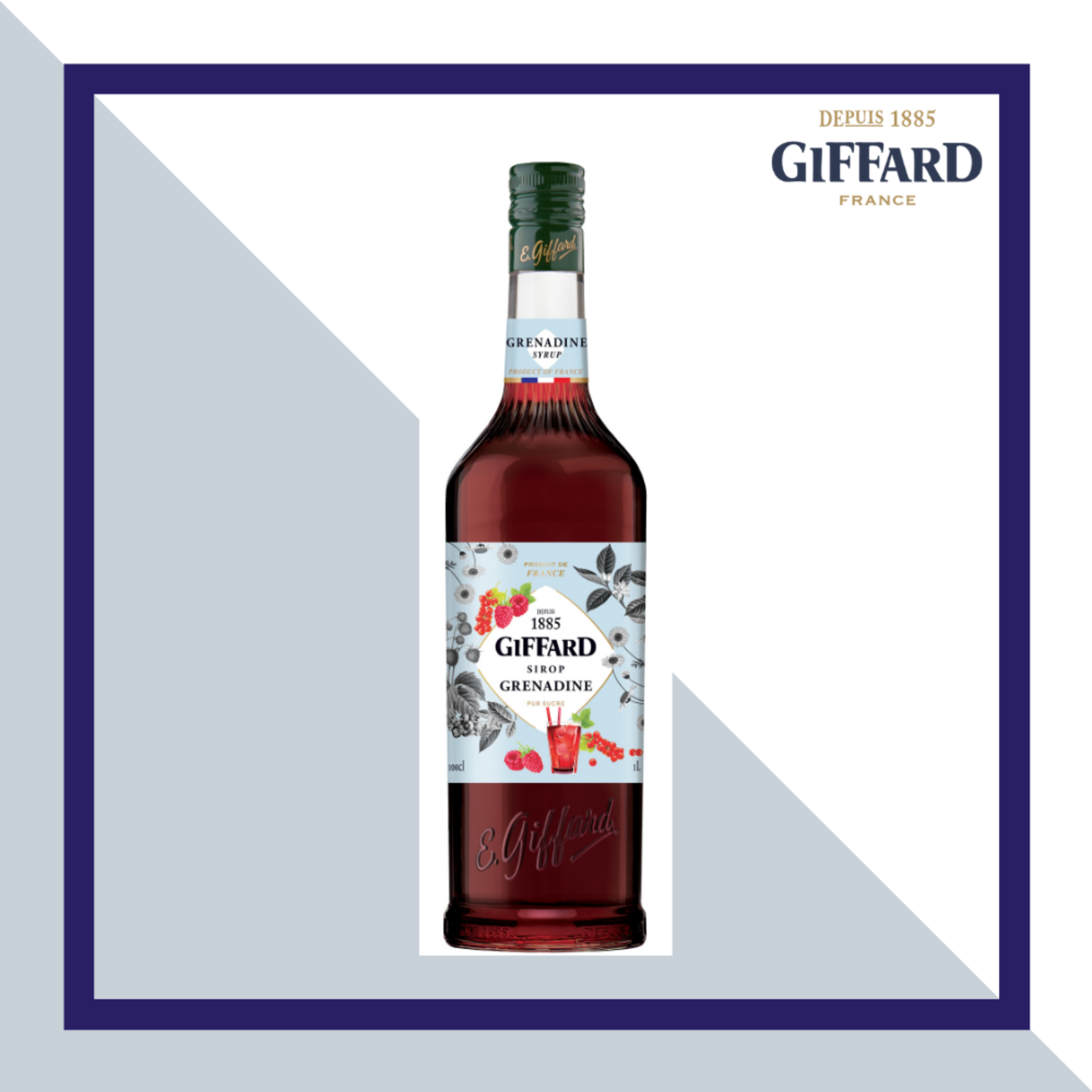 Siro Grenadine 1000ml Giffard Vietnam