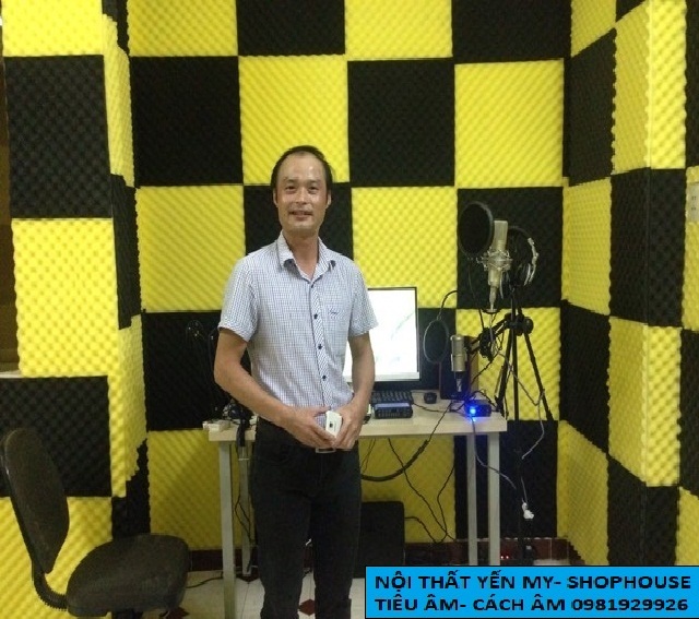 10 Tấm mút tiêu âm.Cách âm hình trứng(hột gà)Kích thước 1 tấm 50*50cm dày 5cm