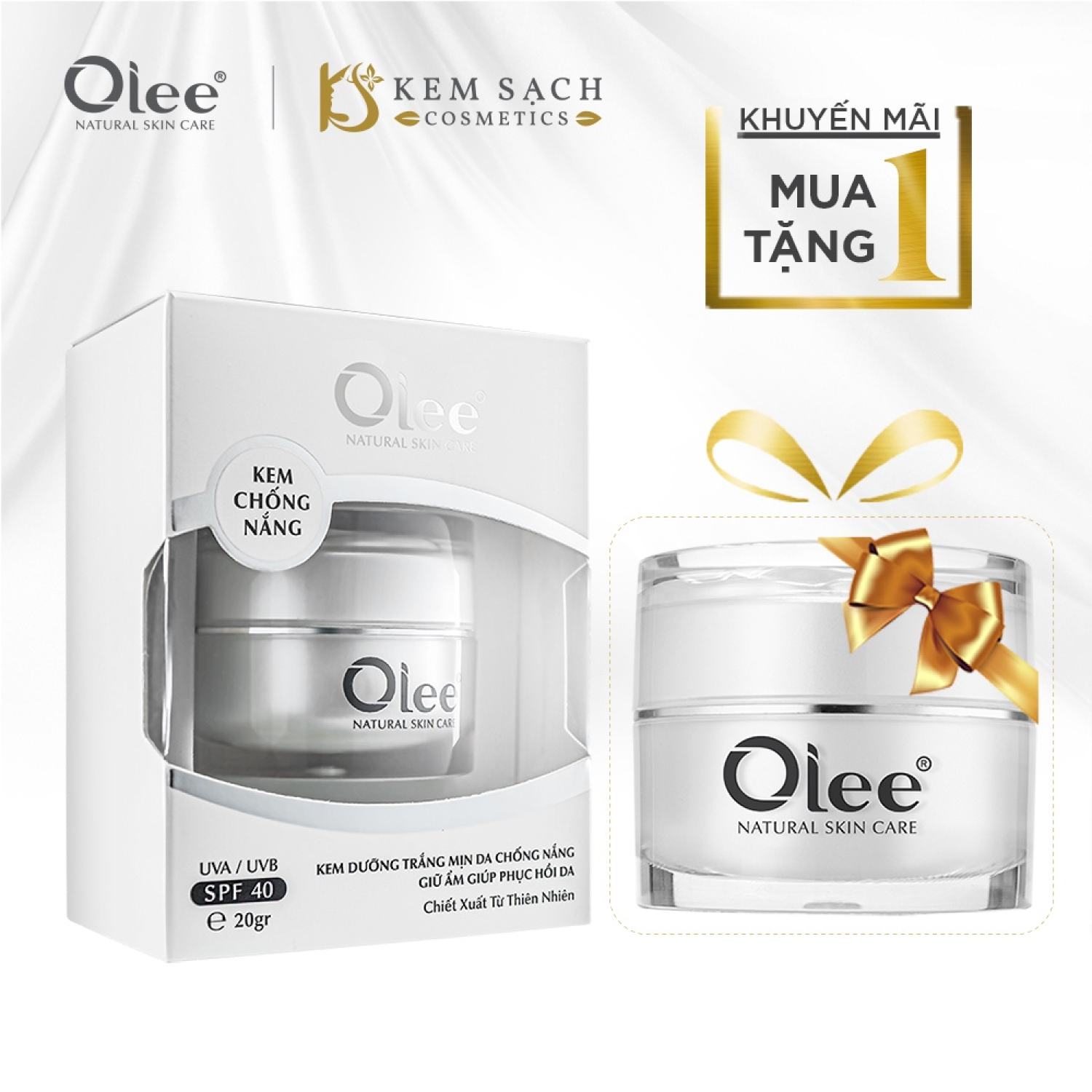 Kem Dưỡng Trắng Da OLEE dưỡng ẩm nâng cơ da trắng sáng da