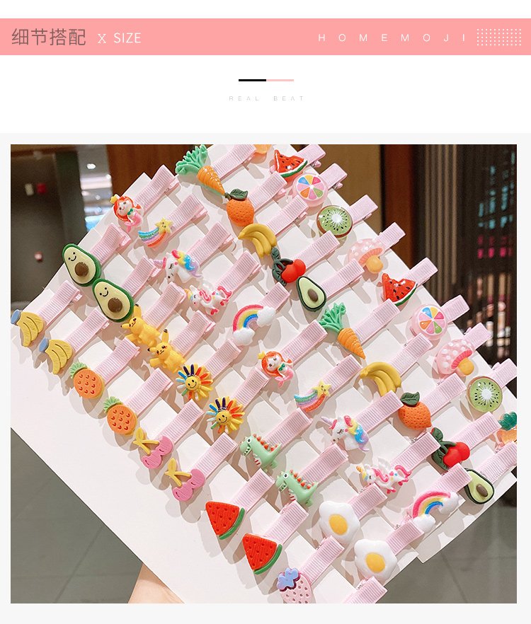 [HCM]Set 10 kẹp mái Noel xinh xắn cho bé