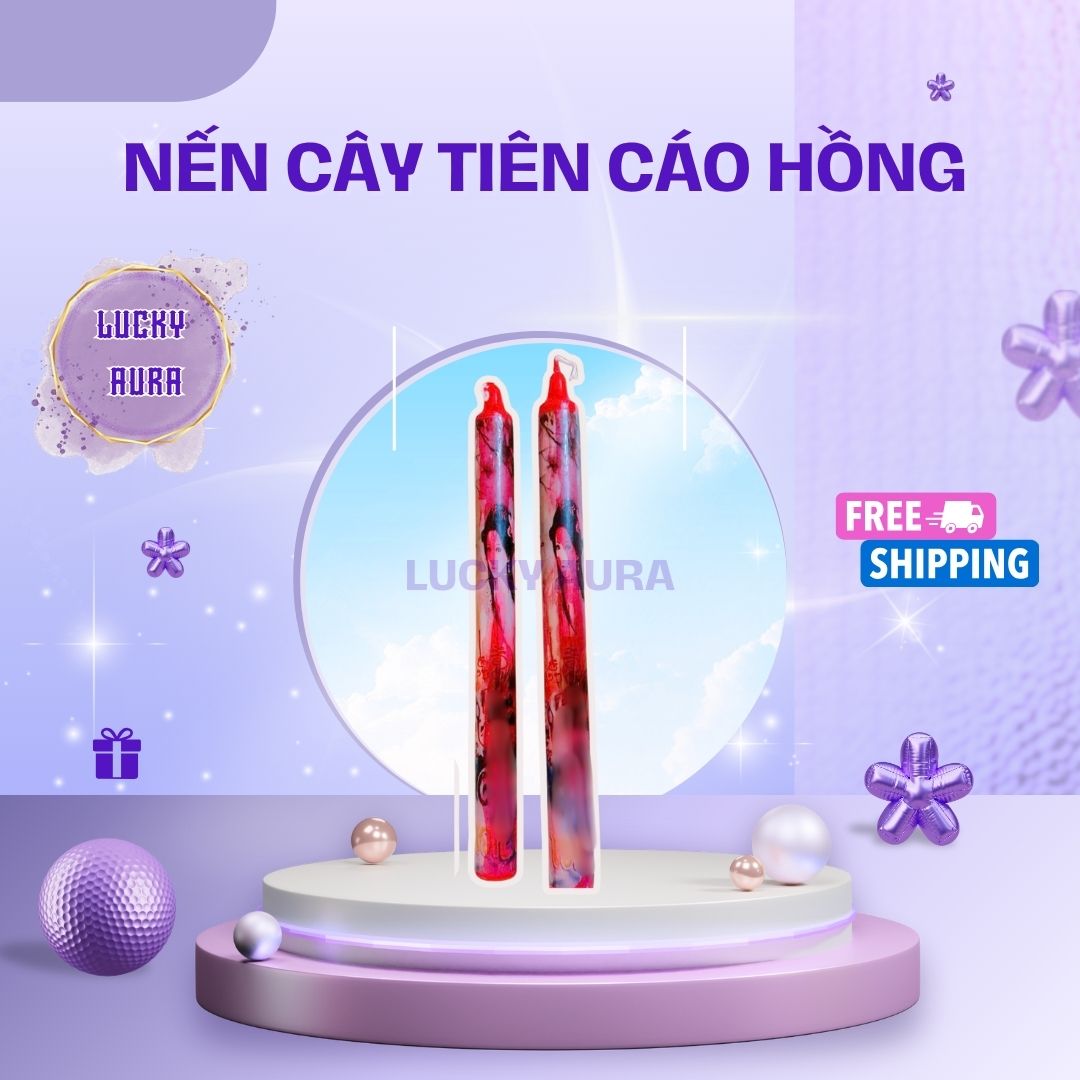 Nến Cây Hồ Ly Hồng Thái Lan