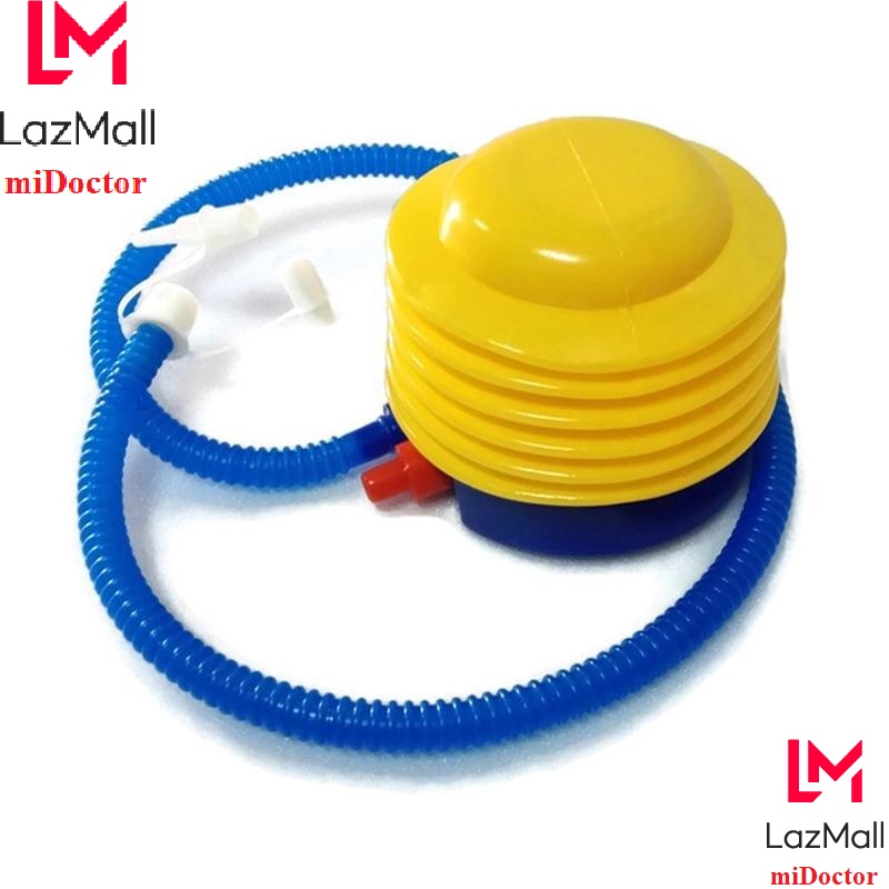 Bơm Cầm Tay Mini Bơm Bóng Mới, Bơm Bóng Yoga, Phao Tròn Bơm Hơi Bóng Đồ Chơi Bóng Tập Yoga Dễ Dàng Tay Bơm Chân - Hàng Chính Hãng miDoctor