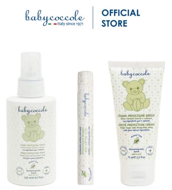 Combo xua Muỗi cho Bé Babycoccole 0M+