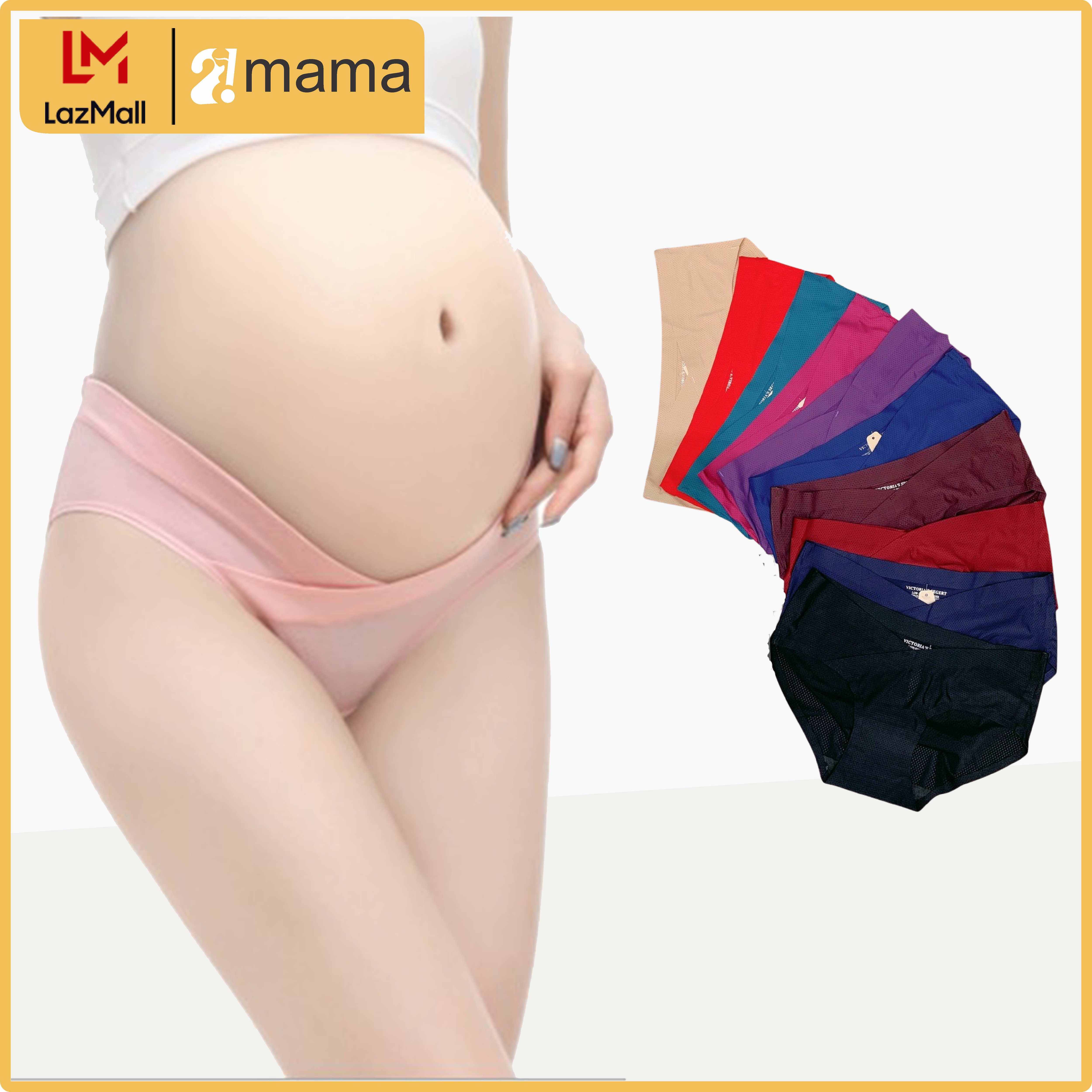Quần lót bầu cạp chéo su đúc thông hơi 2MAMA chất thun lạnh màu bất kỳ V22