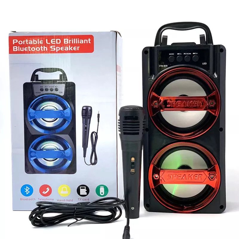 Loa bluetooth di động 10w, loa kéo yd802/806 âm thanh cực hay bass mạnh treble rời, loa hát karaoke công xuất lớn, loa mini xách tay - loa vi tinh - loa may tinh