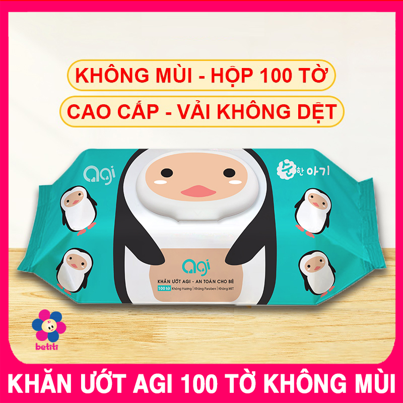 Khăn ướt agi 100 tờ không mùi hàng công ty chính hãng mềm mịn an toàn cho bé yêu - khăn ướt agi không mùi 100 tờ khăn ướt agi thùng khăn ướt cho bé khăn ướt không mùi khăn ướt agi thùng