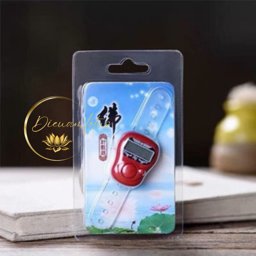 Máy bấm đếm ký số niệm Phật A Di Đà cầm tay-Diệu Âm Lotus