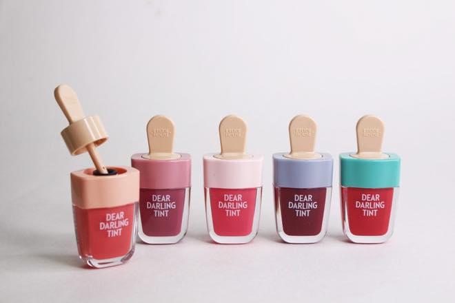 Set 5 cây son que kem dear darling tint etude house hàn quốc