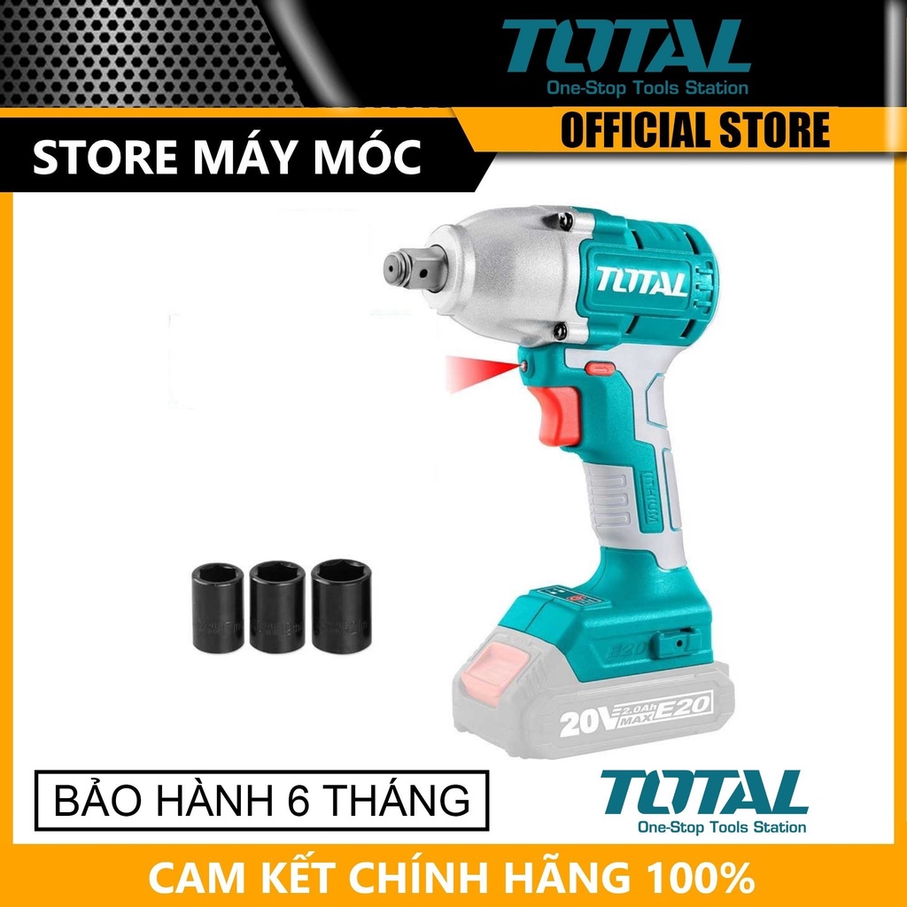 Máy siết bu lông 1/4" dùng pin 20v e20 total tiwlie2001 - hàng chính hãng