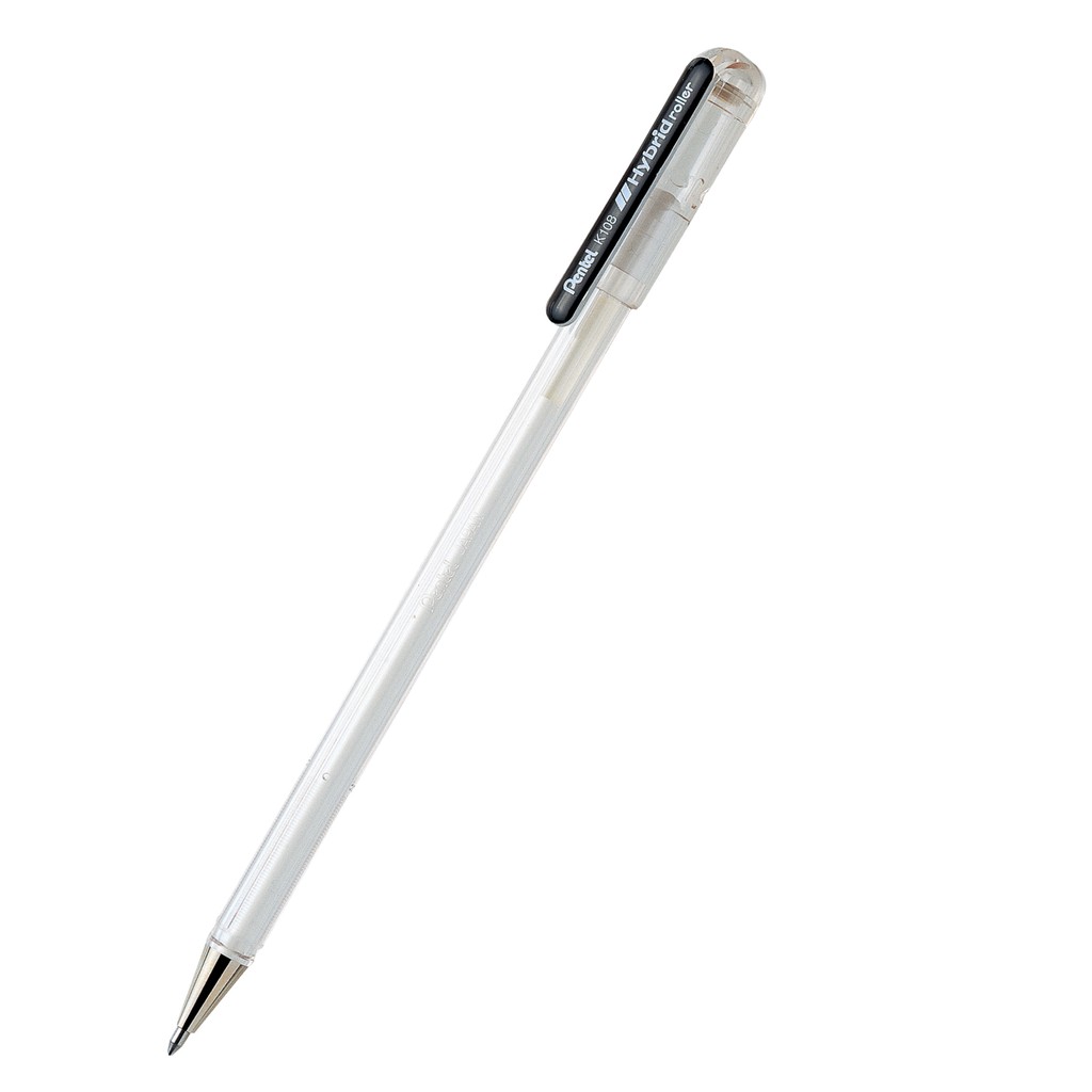 [DA ĐEN] Bút Gel Trắng Pentel Roller (0.8)