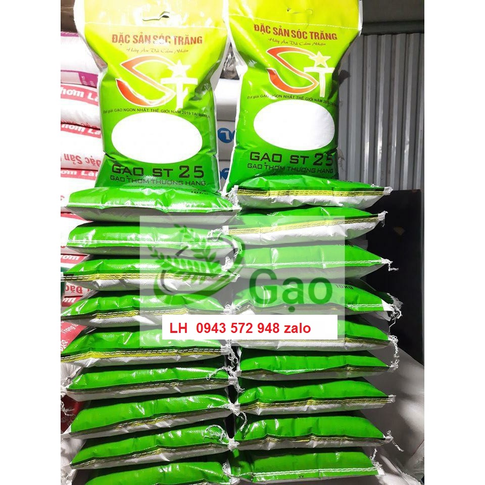 Gạo st 25 đặc sản sóc trăng túi 10kg