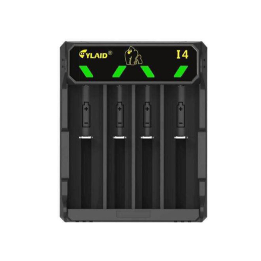 Sạc pin Cylaid cho pin 18650, 26650, 21700, 18350, 20700, 14500, 17500, 16340...