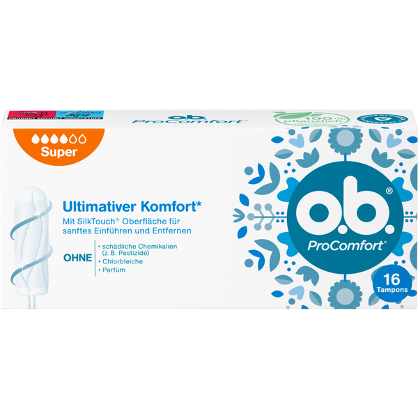 Tampon OB - Băng vệ sinh Tampon ob Super 32 st - Băng vệ sinh dạng nút chai - Nội địa Đức