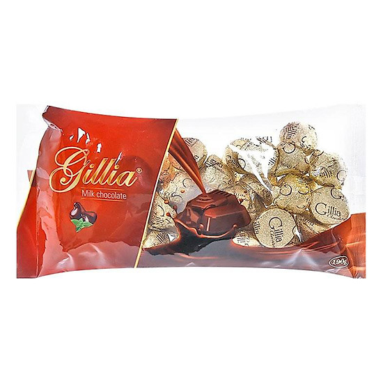 Kẹo Chocolate Gillia Kiss Lai Phú Gói 190g
