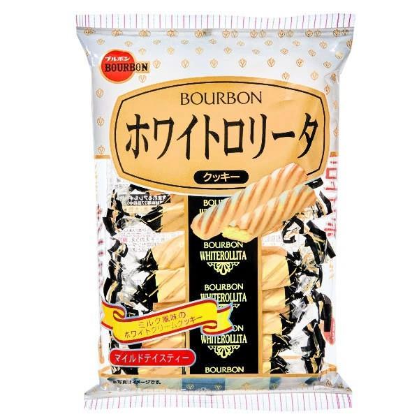 Bánh que Bourbon Whiterollita vị Kem gói 98gr (14 bánh) HOT SALE