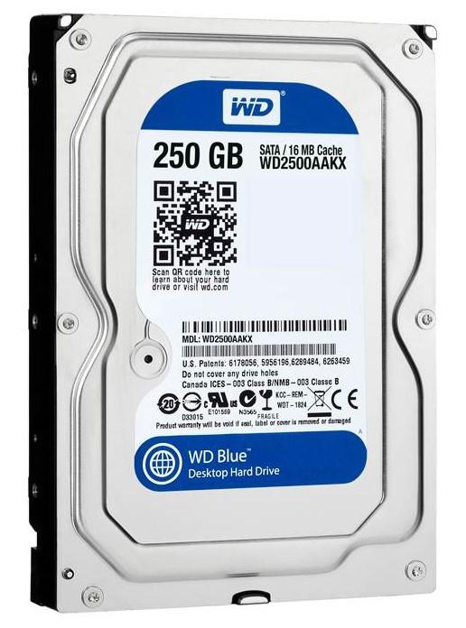 Hdd seagate, western 250g sata 3