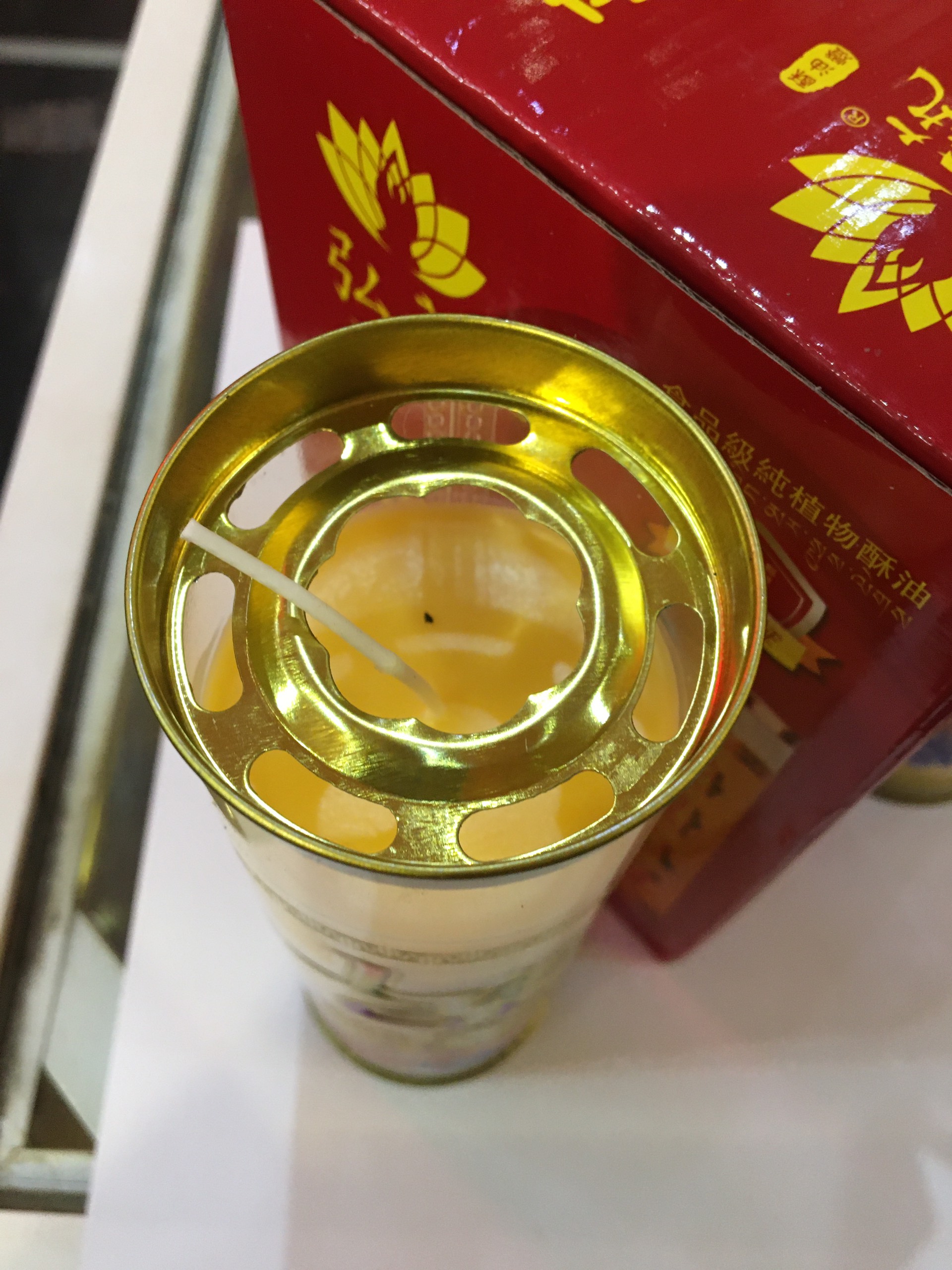 Đèn cầy, nến bơ thực vật 7 ngày - Văn phòng phẩm Nhơn Phát