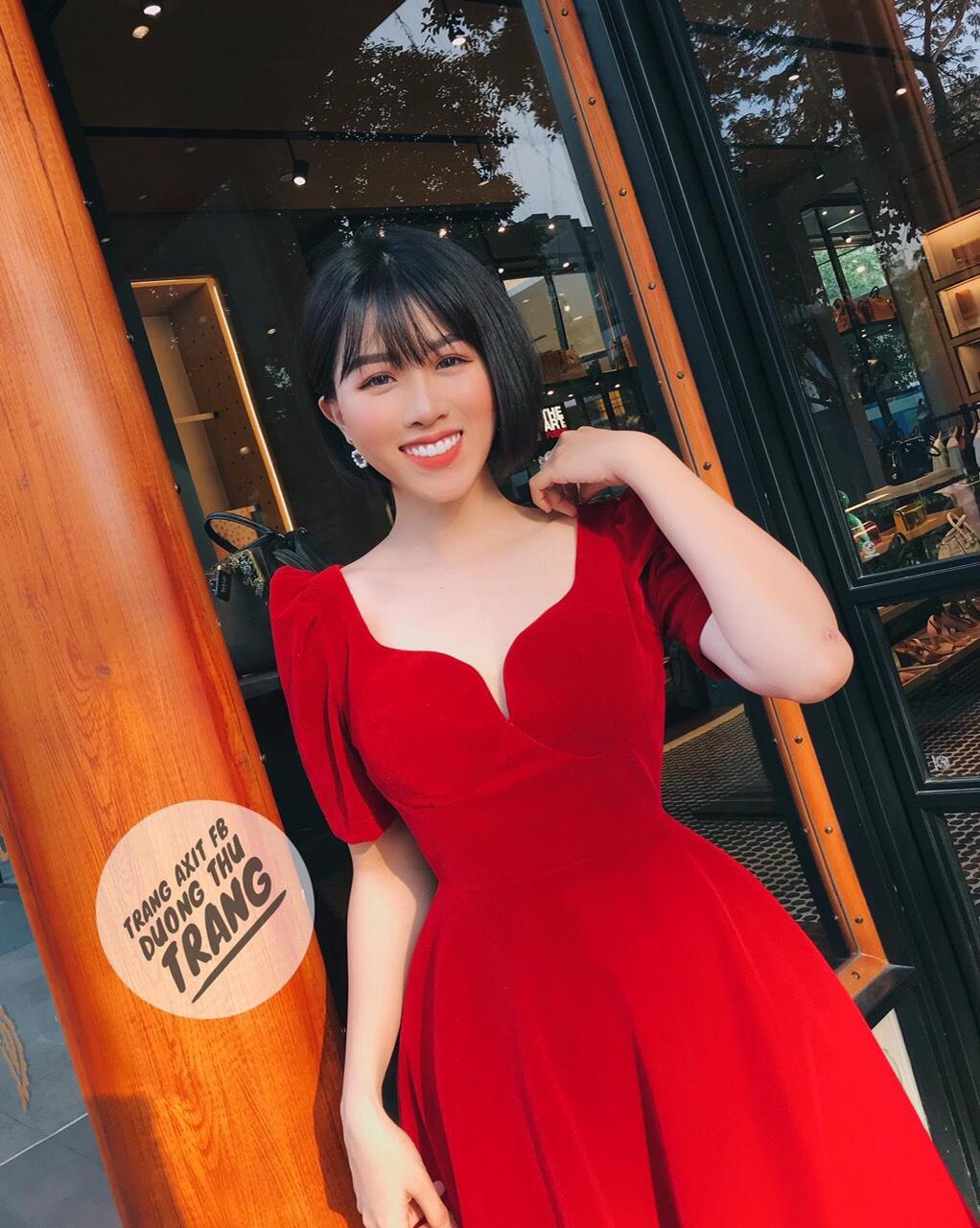 Váy nữ dự tiệc kiểu hàn quốc 2020