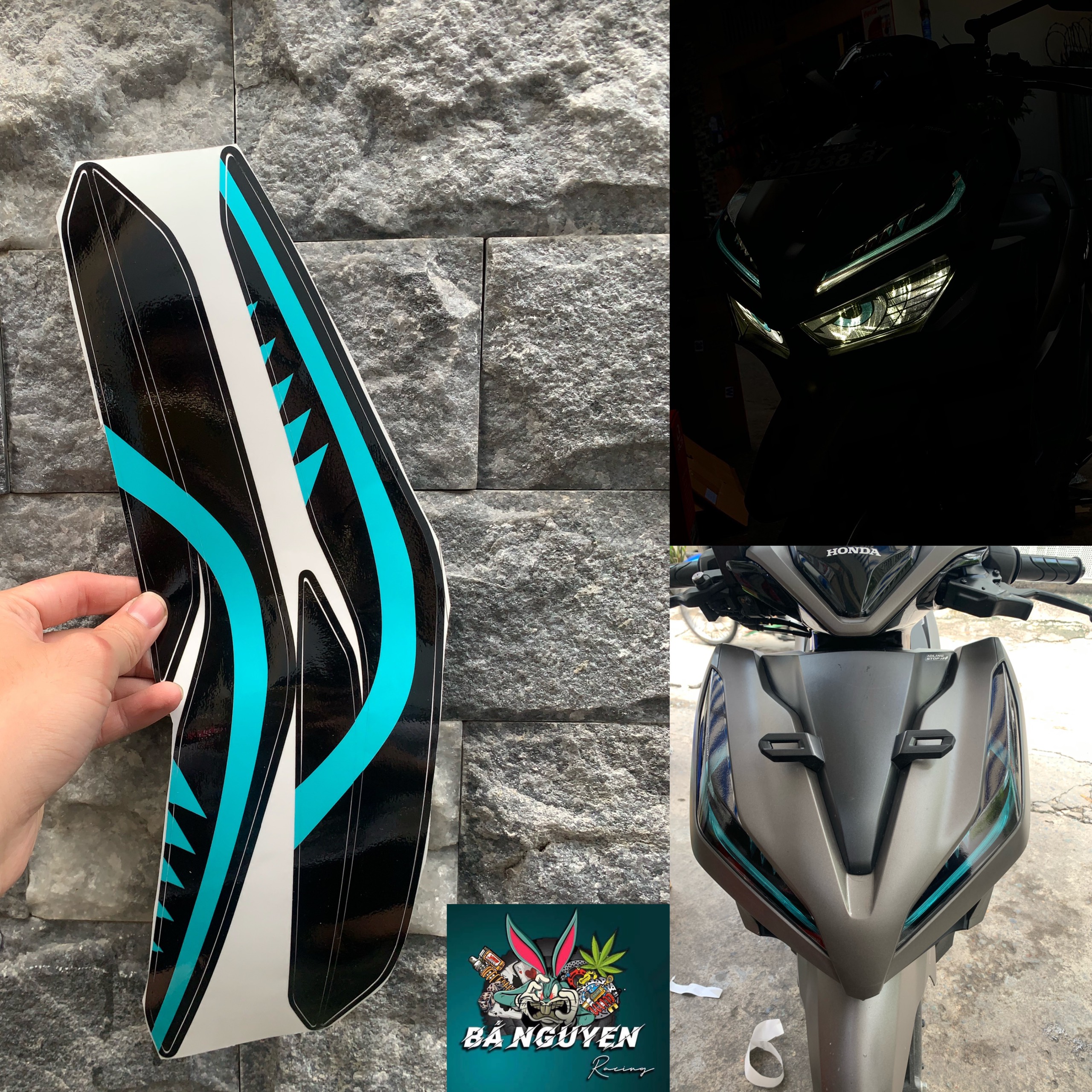 Decal Dán Đèn Demi VARIO/CLICK 2018-2020