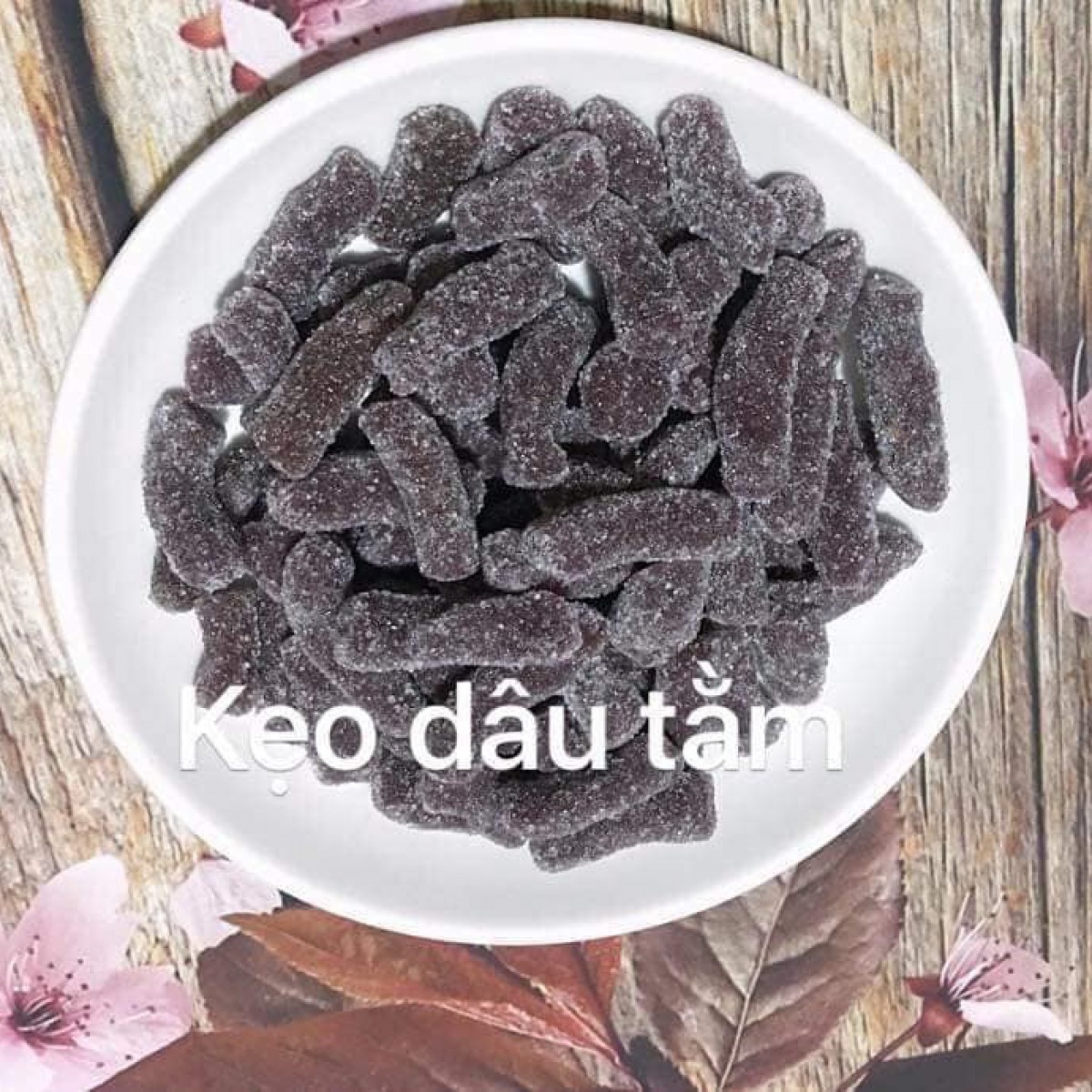 HỘP 500GR KẸO DẺO DÂU TẰM THƠM NGON - ĐẶC SẢN ĐÀ LẠT