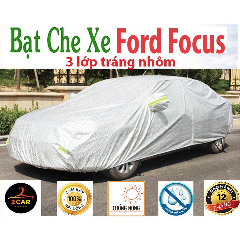 Bạt che phủ xe ford focus cao cấp - size 3m