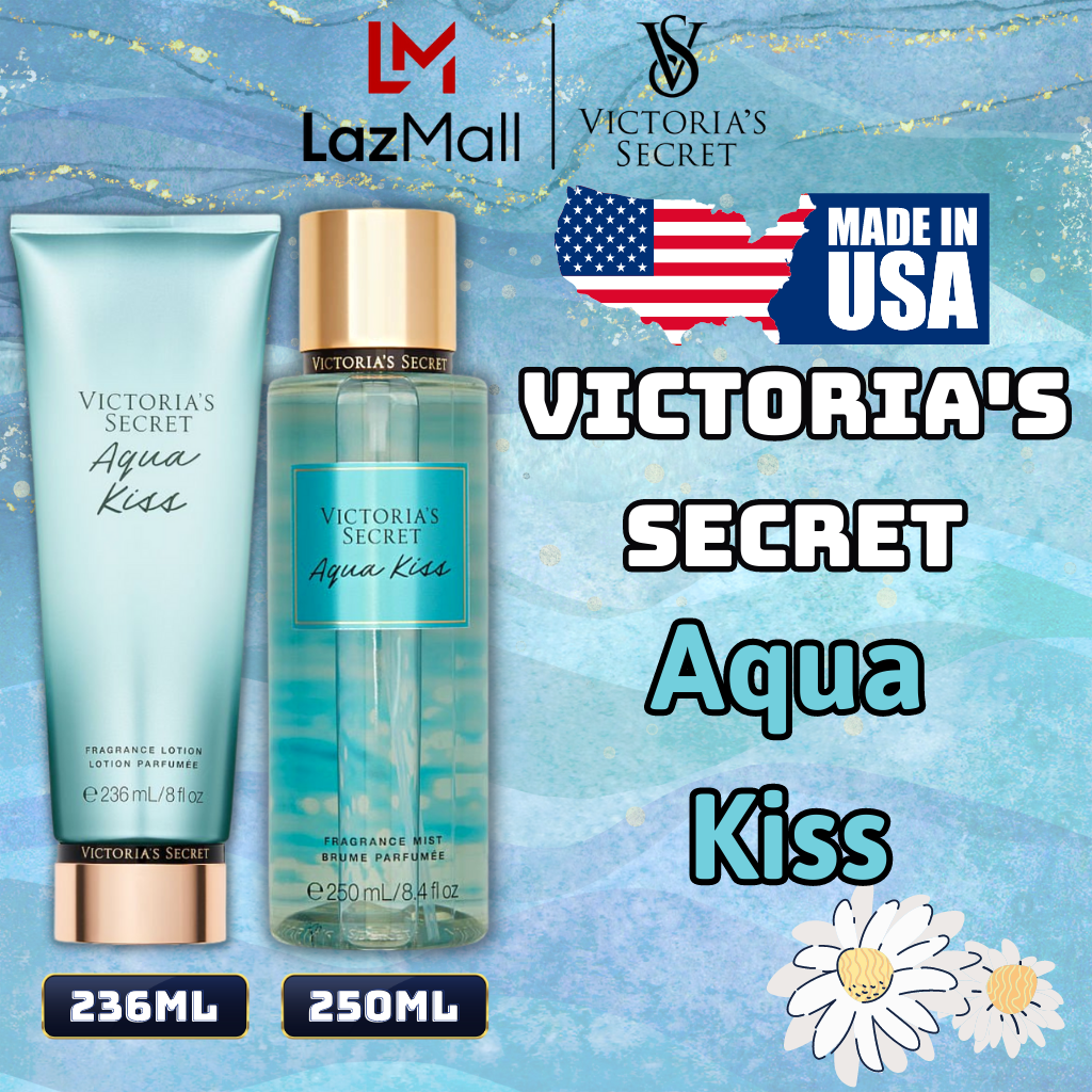 Victoria Secret Aqua Kiss Chính Hãng, Body Mist Victoria Secret Aqua Kiss 250ml, Lotion Victoria Secret Aqua Kiss Chính Hãng 236ml