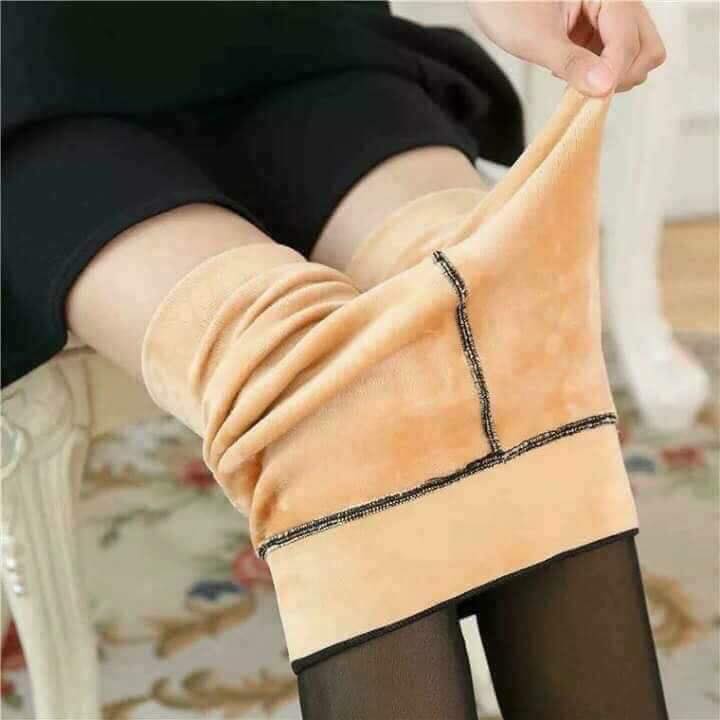 Quần Tất 3D Lót Lông Giữ Nhiệt Ấm Áp Cho Bé Từ 3 Đến 12 Tuổi