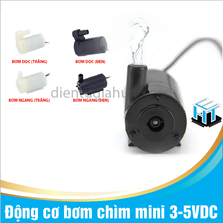 1 cái động cơ bơm chìm mini 3-5vdc