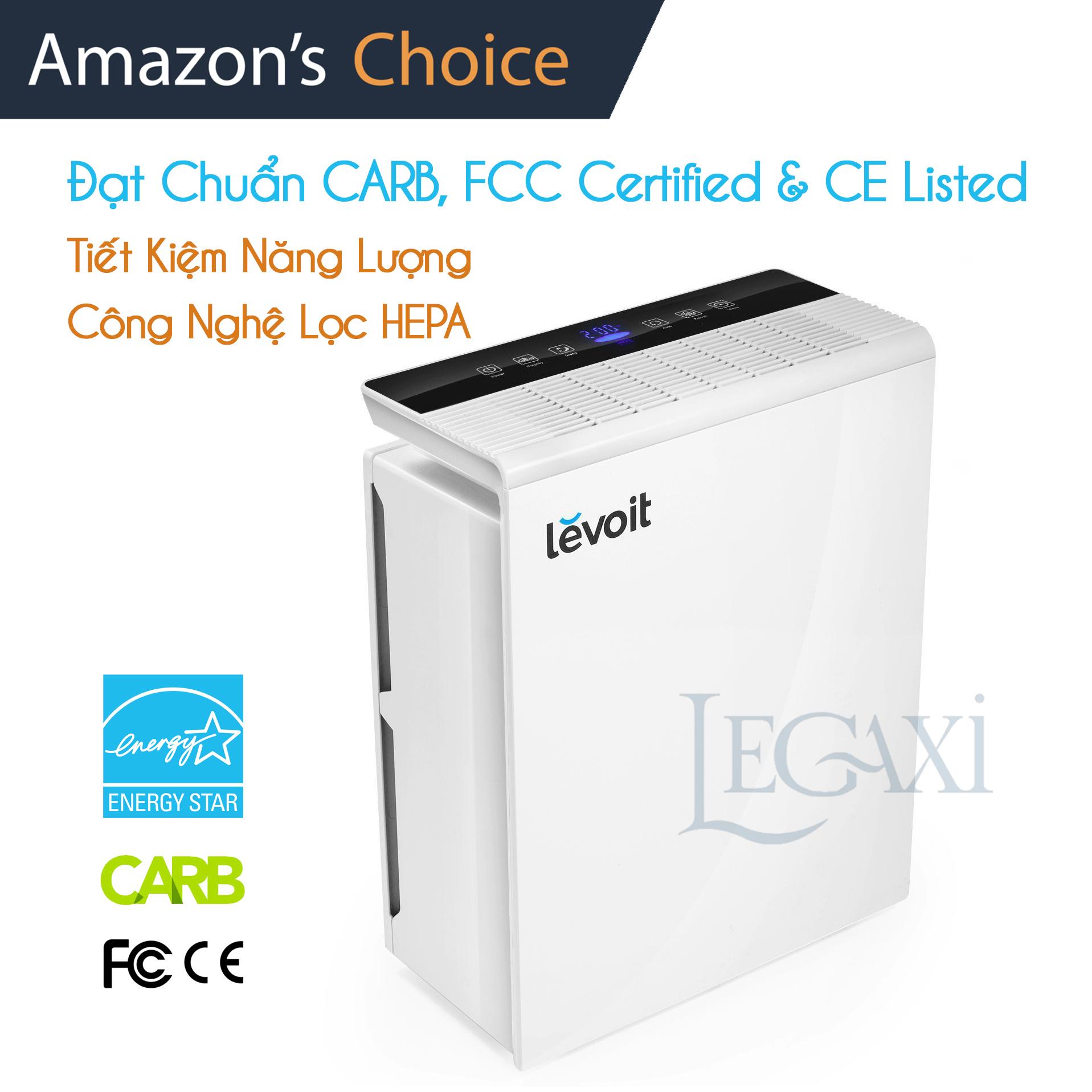 Máy lọc không khí kết nối app levoit công nghệ hepa 3 lớp cảm biến thông minh lv-pur131 - hãng phân phối chính thức.