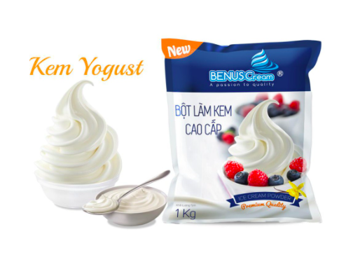 Bột làm kem tươi kem Sữa Chua