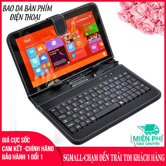 Bao da bàn phím điện thoại, ipad Mua Phụ kiện điện thoại, Bàn phím cho điện thoại - Bảo hành uy tín - Sgmall