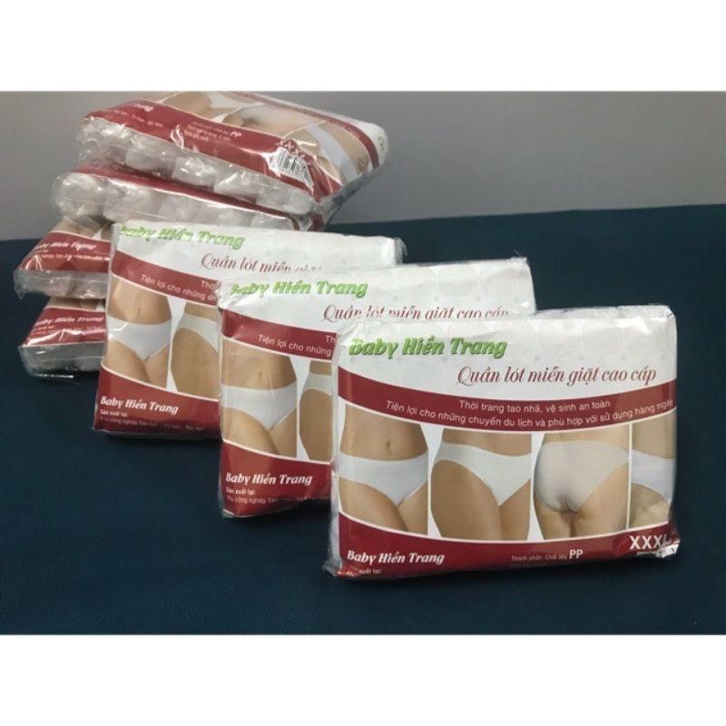 Combo 5 chiếc quần lót giấy cao cấp baby hiền trang