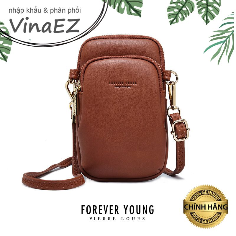 [HCM] ví bầu đeo chéo Forever Young đủ màu dành cho dạo phố, đi chơi - VI00832