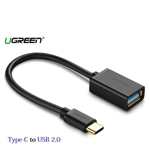 Cáp usb type c sang usb 2.0 chuẩn a cổng âm ugreen 30175