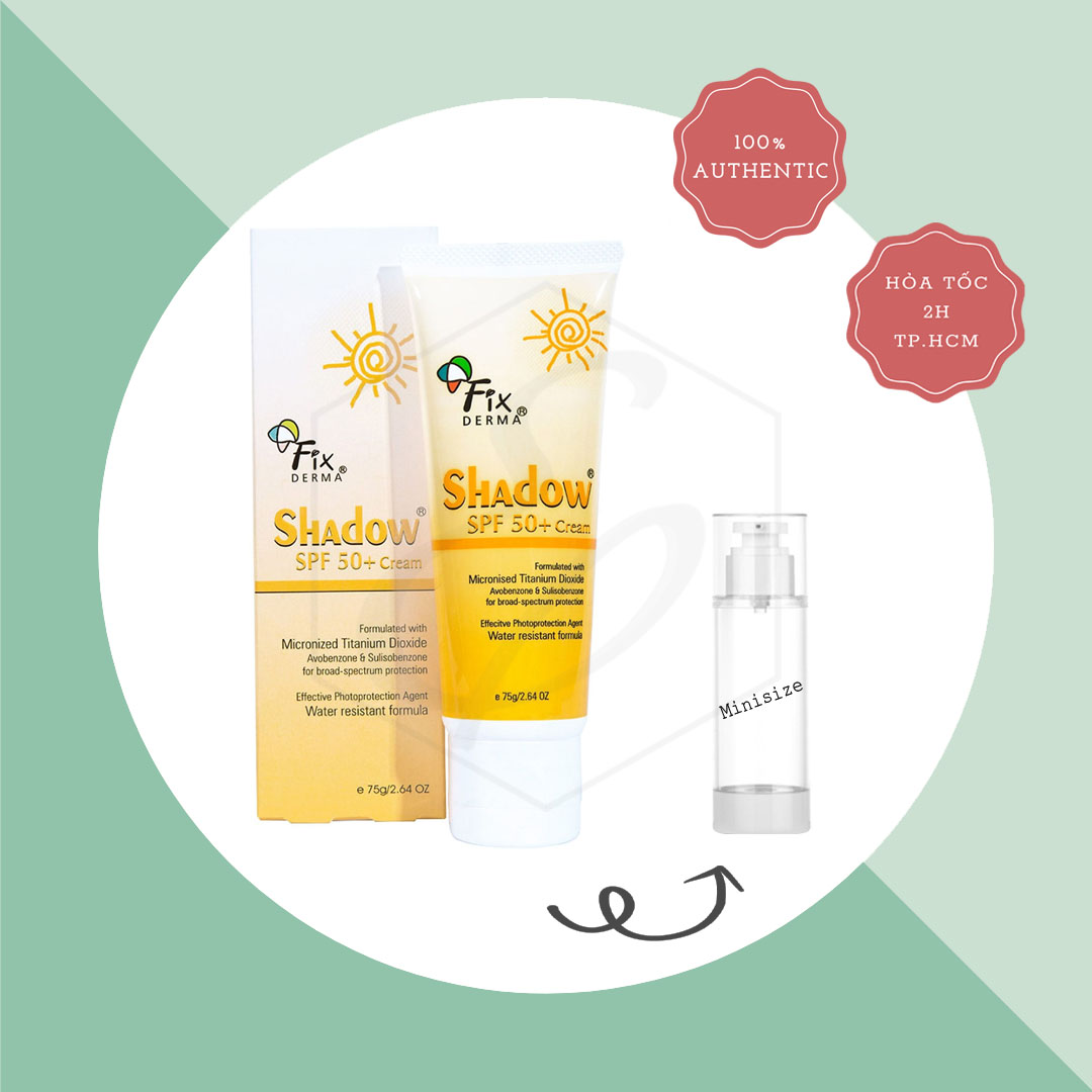 Kem Chống Nắng Fixderma Shadow Cream SPF 50+ (75g)